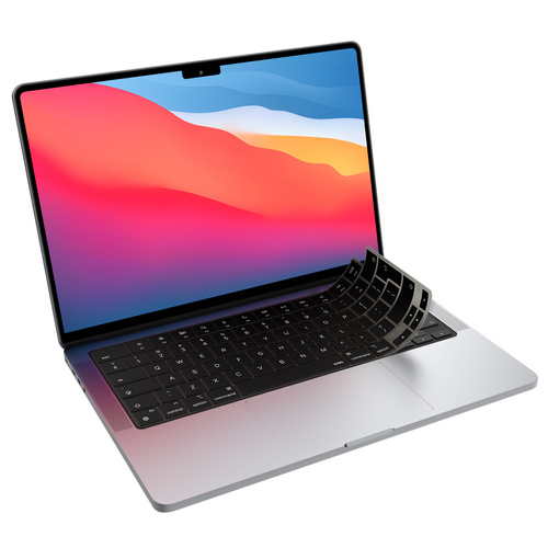 VerSkin Black Keyboard Protector - Silicone-EU Layout