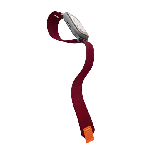 JCPal FlexLoop Apple Watch Band for Wine Red 42/44/45/49mm)