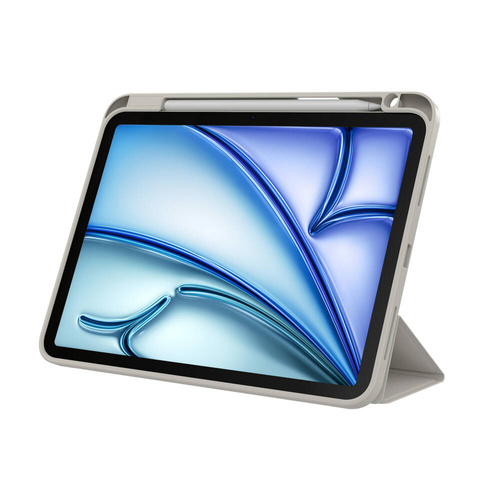 JCPAL DuraPro Protective Folio Case for iPad Air 11-inch (M2,2024) - Light Grey