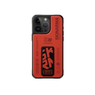 SKINARMA IPHONE 15 PRO 6.1 (2023) SPUNK (MAG-CHARGE + GRIP-STAND) ORANGE