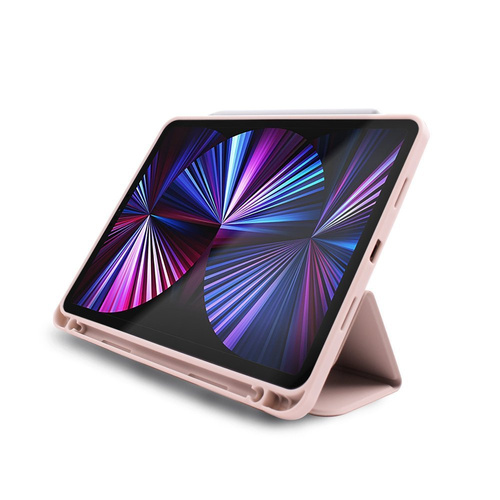 JCPal DuraPro Protective Case with Pencil Holder Pink for i Pad Pro11-inch(2021)