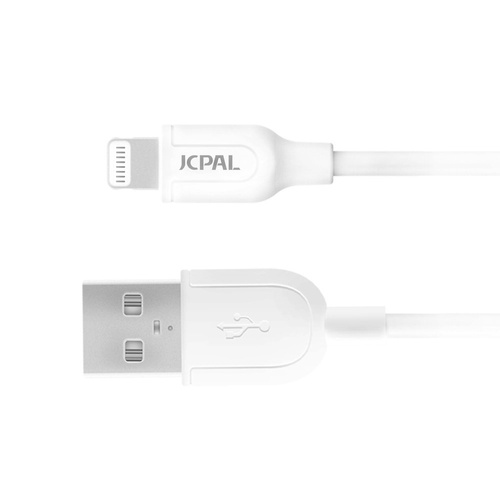 JCPal Linx USB-A to Lightning Cable 2M White