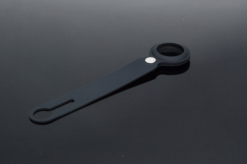 Hi5 - AirTag Silicon Stripe - black