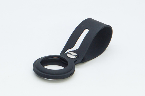 Hi5 - AirTag Silicon Stripe - czarny