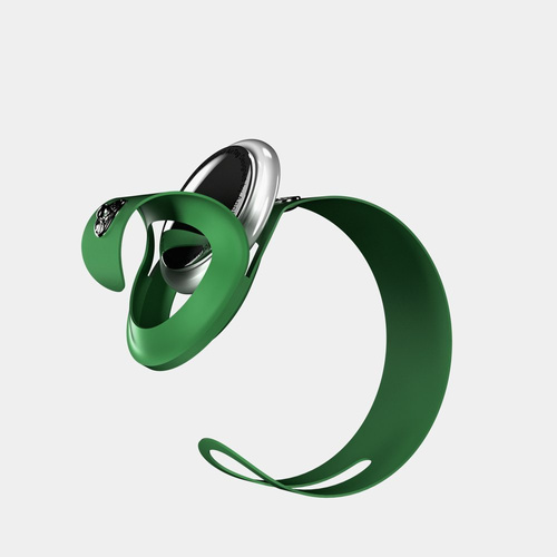 Hi5 - AirTag Silicon Stripe - green mint