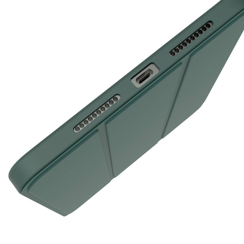 JCPAL DuraPro Protective Folio Case for iPad Air 13-inch (M2,2024) - Midnight Green