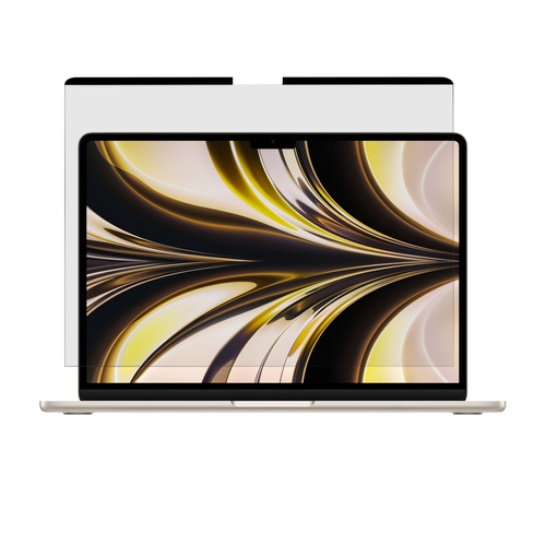 JCPal EasyOn Privacy Protector (with magnetic snap-on design) for MacBook Air13.6"(M2,2022)