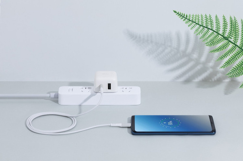 lighting to USB cable - white