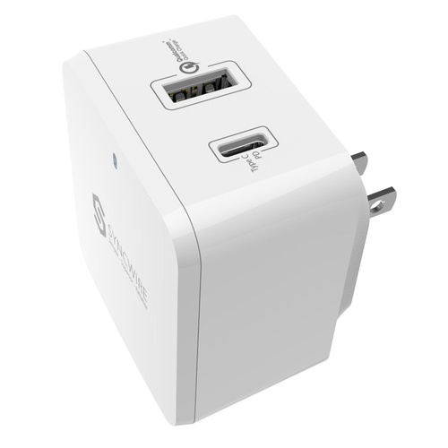 SYNCWIRE Wall Charger PD QC3.0+USB-C3.0 2Ports (EU/US/UK)