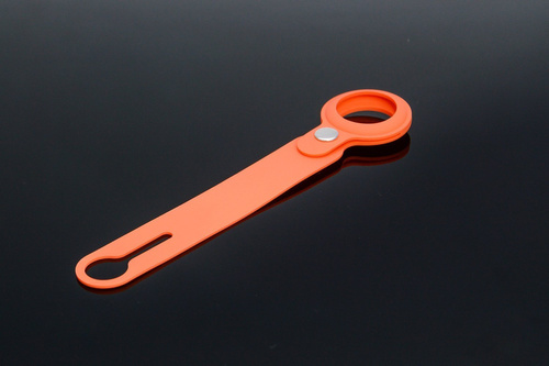 Hi5 - AirTag Silicon Stripe - red