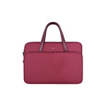 JCPal Milan briefcase Sleeve for 13/14-inch, Ruby-Red