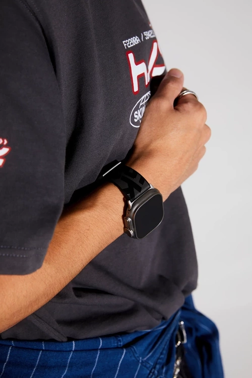 SKINARMA APPLE WATCH ULTRA STRAP ~ SPUNK PEWTER GREEN