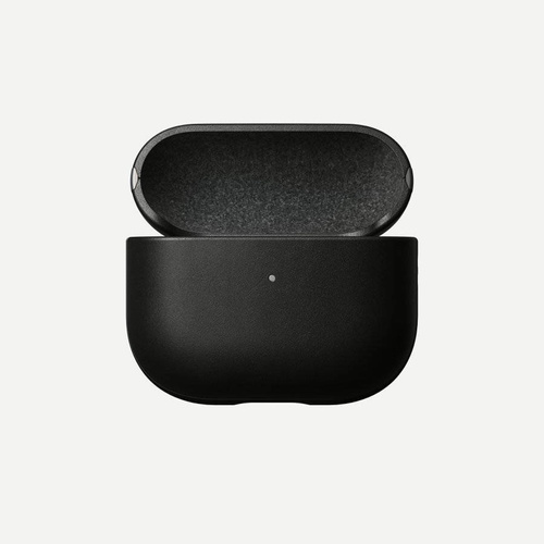Nomad Leather case, black - AirPods 3