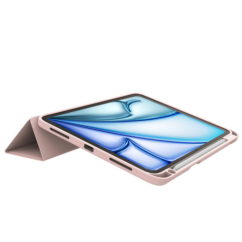 JCPAL DuraPro Protective Folio Case for iPad Air 11-inch (M2,2024) - Pink