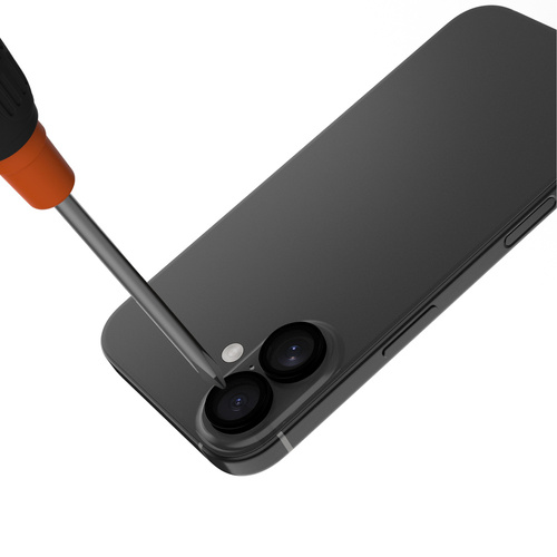 JCPal Preserver Camera Lens Protection - iPhone 16 /16 Plus - black