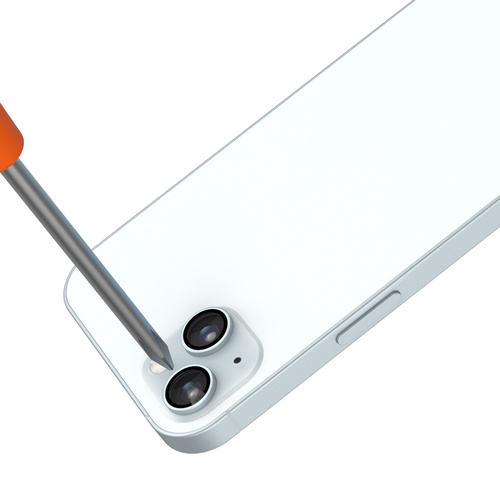 JCPal Preserver Camera Lens Protection - iPhone 15 / 15 Plus (Blue)