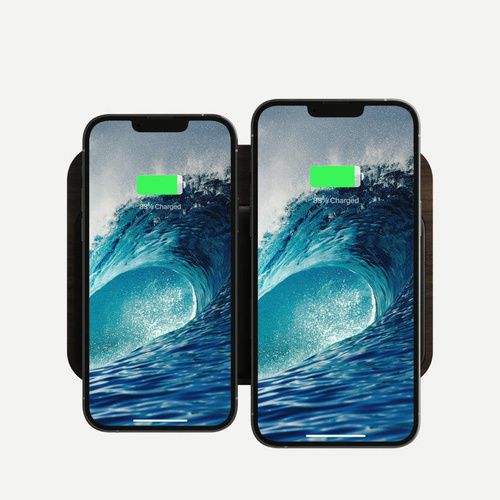 Nomad Base Station with Mag Alignment V3, walnut