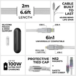 Rolling Square - inCharge XL 3m White