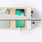 Pout Fast Charging Hub Monitor Stand