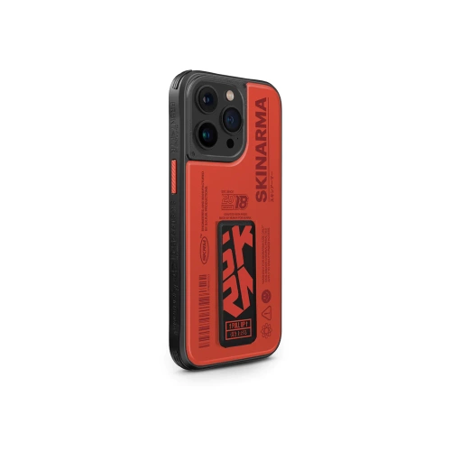 SKINARMA IPHONE 15 PRO 6.1 (2023) SPUNK (MAG-CHARGE + GRIP-STAND) ORANGE