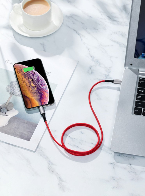 lighting to USB cable - white