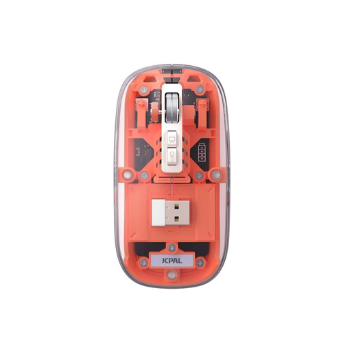 JCPal Ctrl Pro Wireless Optical Mouse Orange