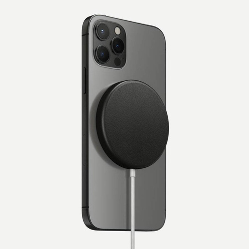 Nomad Leather case, black - AirPods Pro