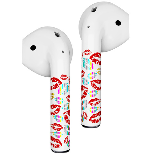 RockMax Art Skins Lips Holo with applicator for AirPods 1/2 