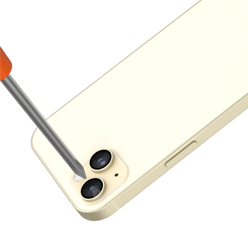 JCPal Preserver Camera Lens Protection - iPhone 15 / 15 Plus (Yellow)