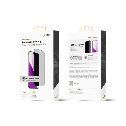 JCPal Preserver Privacy Glass iPhone 17