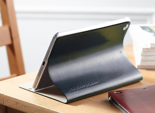 Etui na iPad Mini - Evouni Leather Arc (Claret)