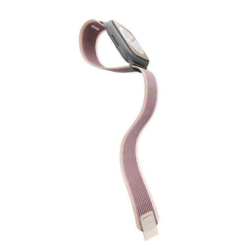 JCPal FlexLoop Apple Watch Band for Pink-Pinstripe (42/44/45/49mm )