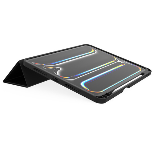 JCPAL DuraPro Protective Folio Case for iPad Pro 11-inch (M4,2024) - Black