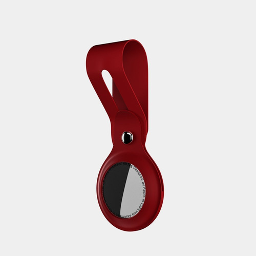 Hi5 - AirTag Silicon Stripe - różany (outlet bez możliwości zwrotu)