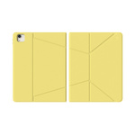 JCPal SlimFlex Folio Case with Pencil Holder (Sand Yellow/Green)) for iPad Pro11- inch(1-4th,2018-2022) /iPad Air 10.9-inch(4-5th,2020/2022)