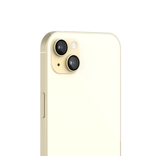 JCPal Preserver Camera Lens Protection - iPhone 15 / 15 Plus (Yellow)
