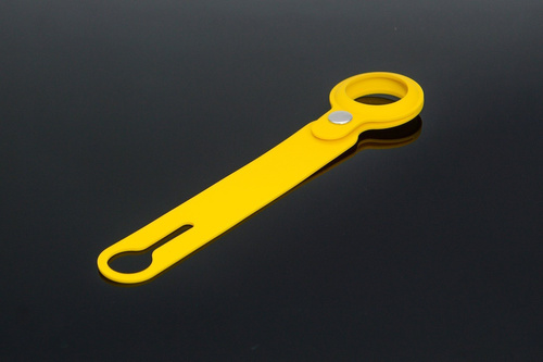 Hi5 - AirTag Silicon Stripe - yellow