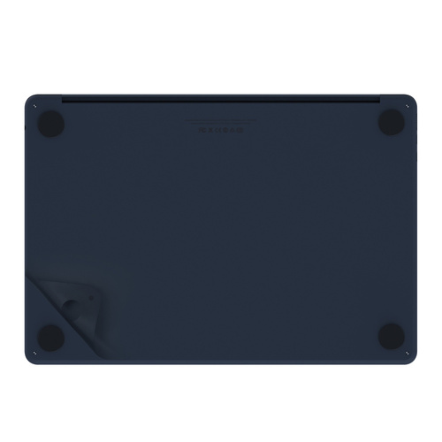 JCPal MacGuard Two-in-One Skin Set (Midnight, Top skin+Back skin) for MacBook Air13"(M2,2022)