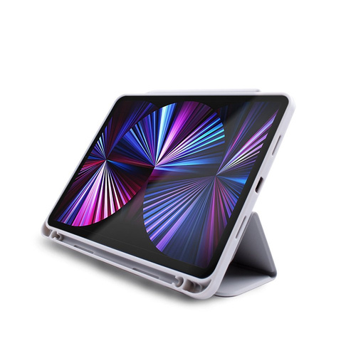 JCPal DuraPro Protective Case with Pencil Holder Light Grey for i Pad Pro11-inch(2021)