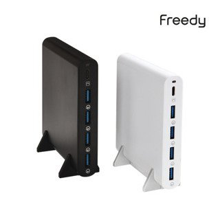 Freedy 80W USB-PD MULTI QUICK CHARGING ADAPTOR - czarna