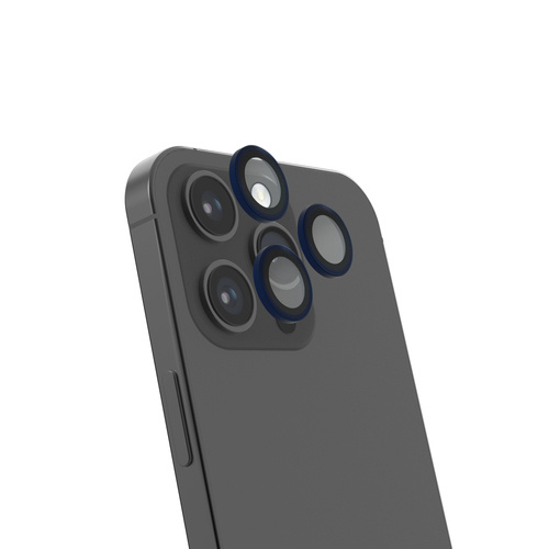 JCPal Preserver Camera Lens Protection - iPhone  15 Pro (Blue Titanium)