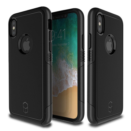 Patchworks Level AEGIS iPhone X Black / Black
