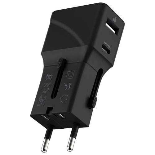 Rolling Square - Pocket Travel Adapter