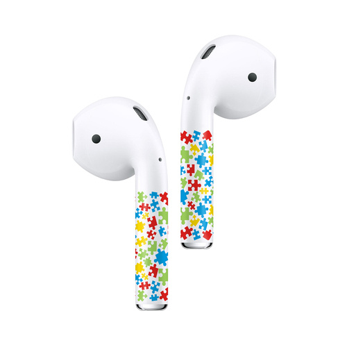 RockMax Art Skins Puzzles with applicator for AirPods 1/2 